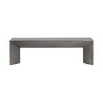 Nomad Concrete Outdoor Backless Bench