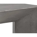 Nomad Concrete Outdoor Backless Bench