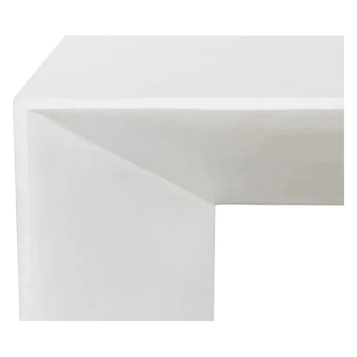 Nomad Concrete Outdoor Rectangular Coffee Table-Outdoor Coffee Tables-SUNPAN-LOOMLAN