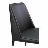 Nora Kitchen Dining Chair Vegan Leather-Dining Chairs-Moe's Home-LOOMLAN