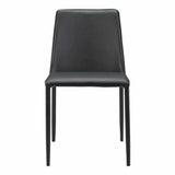 Nora Kitchen Dining Chair Vegan Leather-Dining Chairs-Moe's Home-LOOMLAN