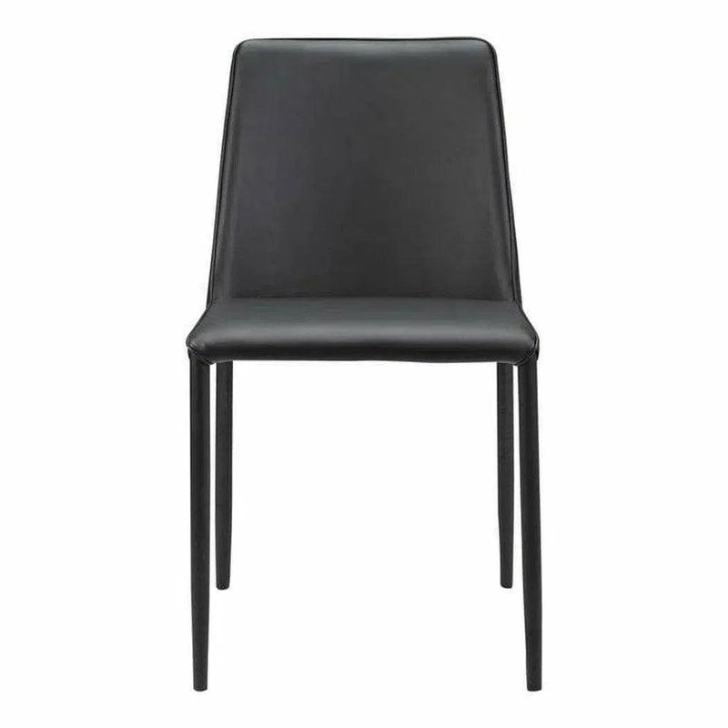 Nora Kitchen Dining Chair Vegan Leather-Dining Chairs-Moe's Home-LOOMLAN