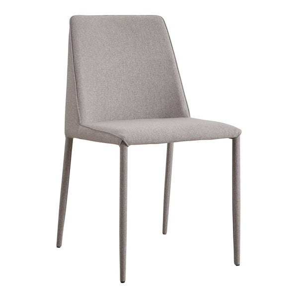  Nora Light Grey Kitchen Dining Chair Moe' Home