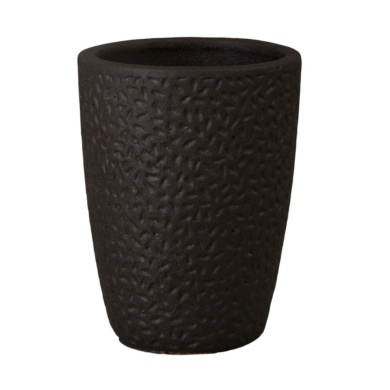 Get Notch Planter Mat Black Ceramic Indoor Outdoor 14