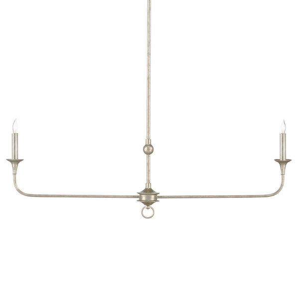 Nottaway Linear Champagne Silver Chandelier