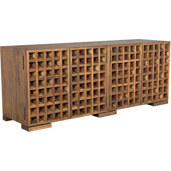 Nuala Four Doors Wooden Sideboard