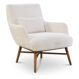 Nubuck Leather Accent Chair Swell For Living Room