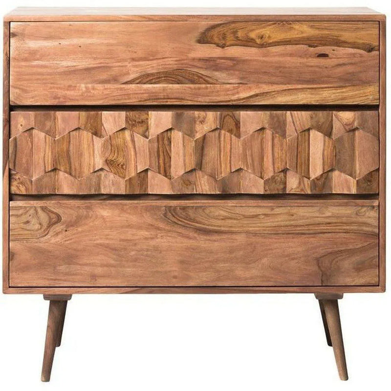 37.5 Inch Chest Brown Mid-Century Modern Accent Cabinets LOOMLAN By Moe's Home