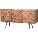 Retro Style Wood Sideboard for Dining Room Sideboards LOOMLAN By Moe's Home