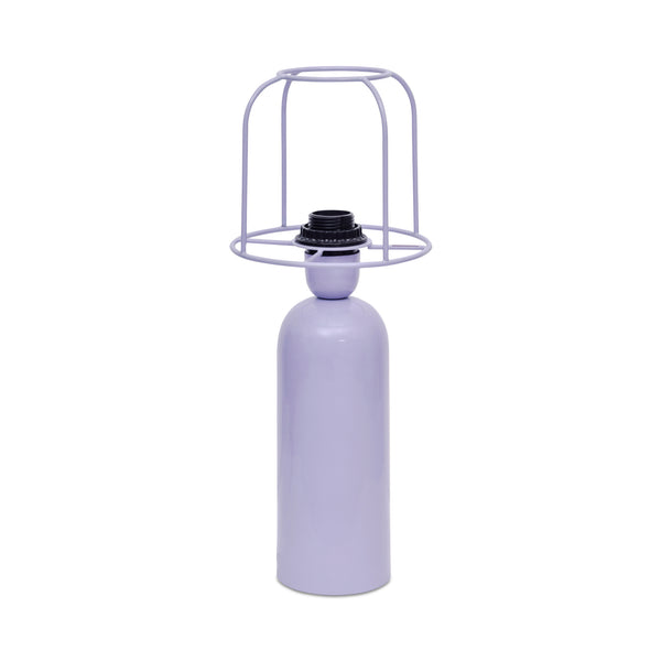 Echo Gloss Iron Light Purple Table Lamp