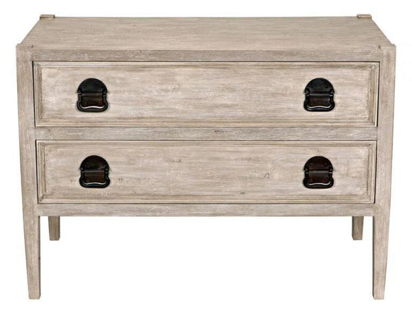 Reclaimed Lumber Lewis 2 Drawers Nightstand