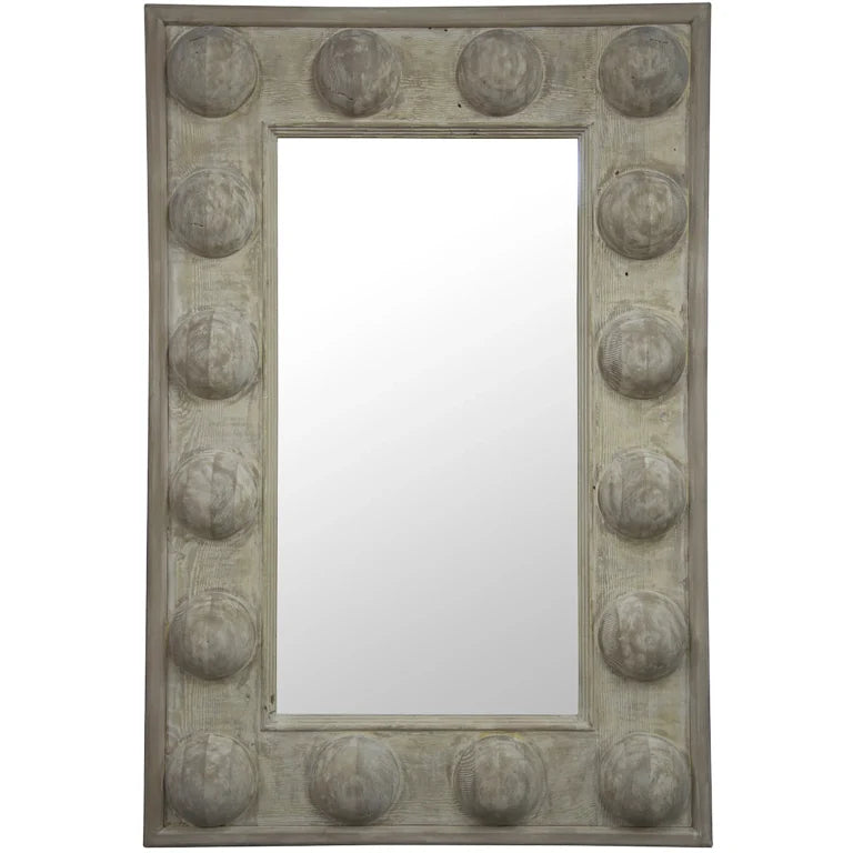 Reclaimed Lumber Boulder Wall Mirror