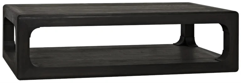 Jean Wooden Rectangular Coffee Table