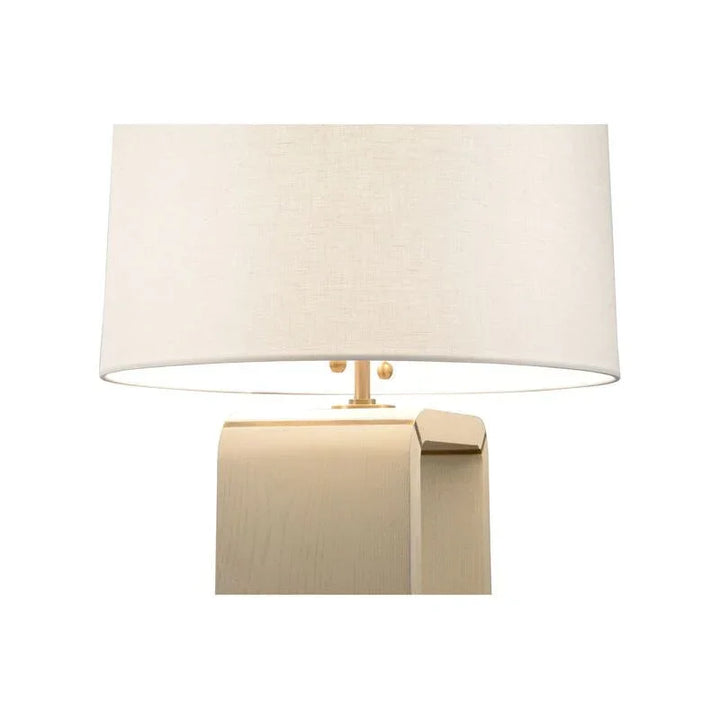 Oak Island Coastal Design Wooden Table Lamp - LOOMLAN - Wildwood - Table Lamps