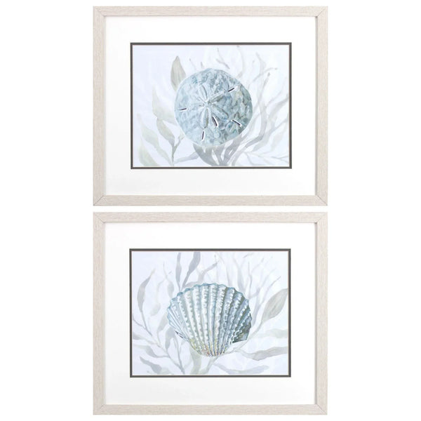 Ocean Beauty A Blue Framed Wall Art 2PC