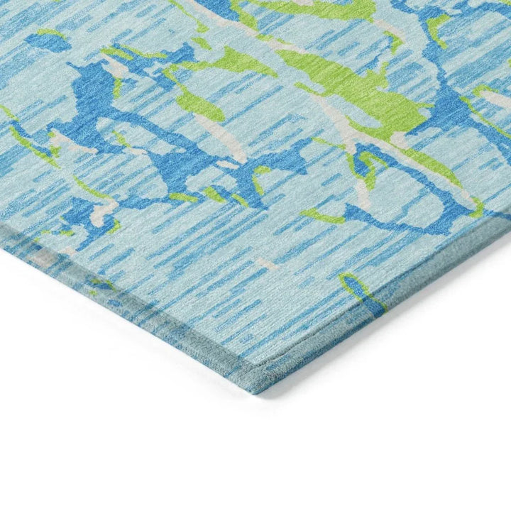 Oceana Sky Washable Indoor-Outdoor Rug-Outdoor Rugs-LOOMLAN Rugs-LOOMLAN