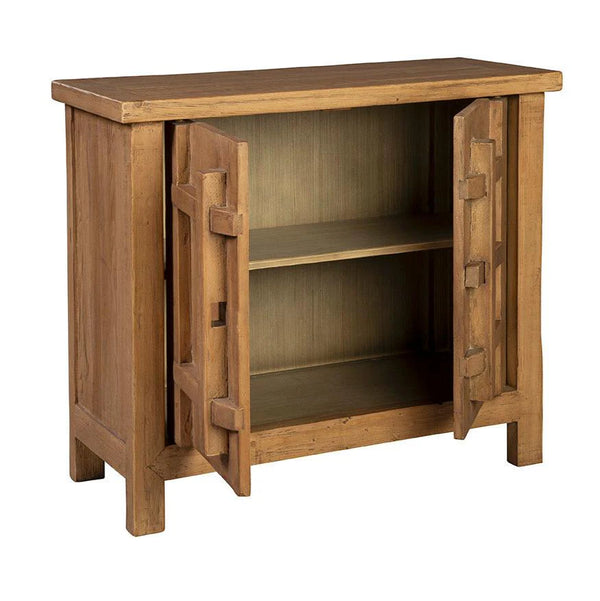 Odella Wooden Brown Side Cabinet