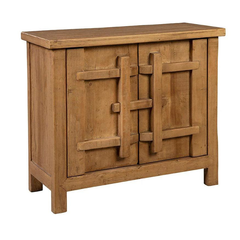 Odella Wooden Brown Side Cabinet