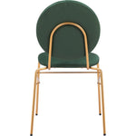 Odessa Green & Gold Armless Dining Chair 2PC