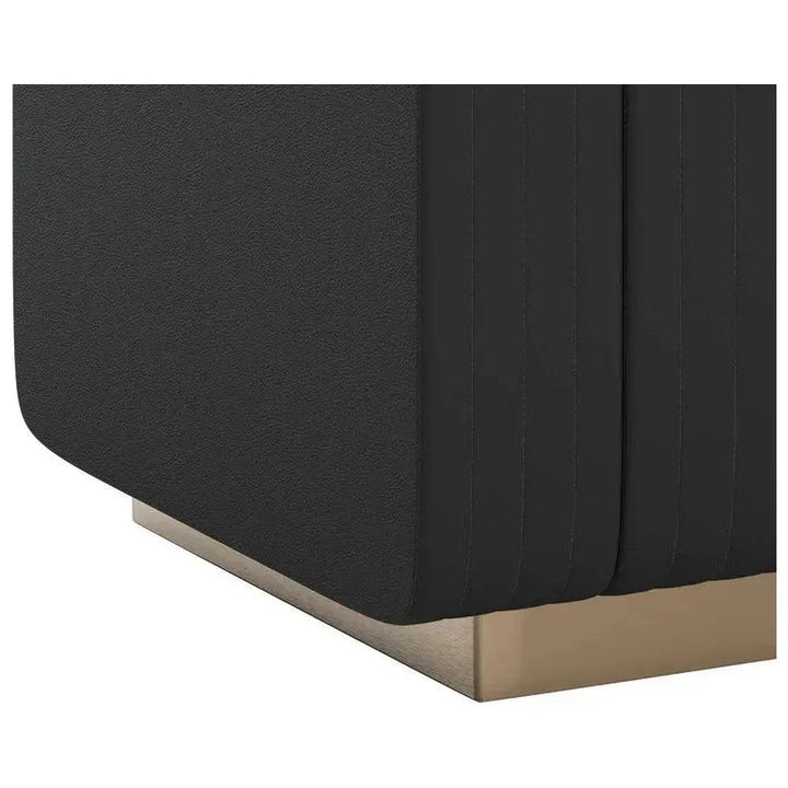 Odette Leather Backless Bedroom Bench - LOOMLAN - SUNPAN - Bedroom Benches