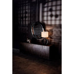 Oh Mirror, Charcoal Black Round Wall Mirror