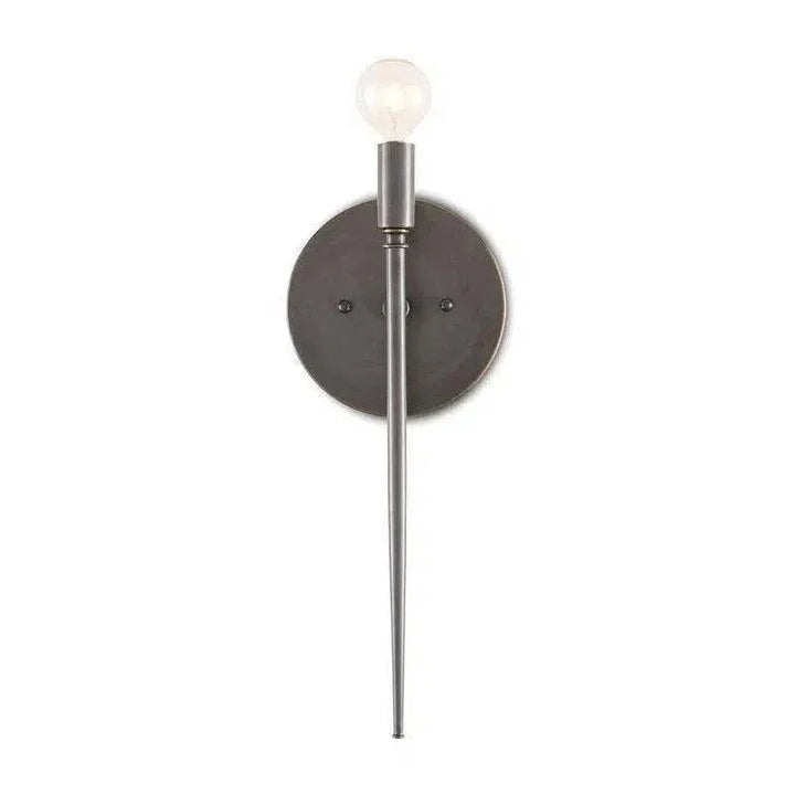 Oil Rubbed Bronze Bel Canto Bronze Wall Sconce - LOOMLAN - Currey & Co - Wall Sconces