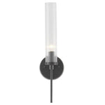 Oil Rubbed Bronze Clear Bellings Bronze Wall Sconce