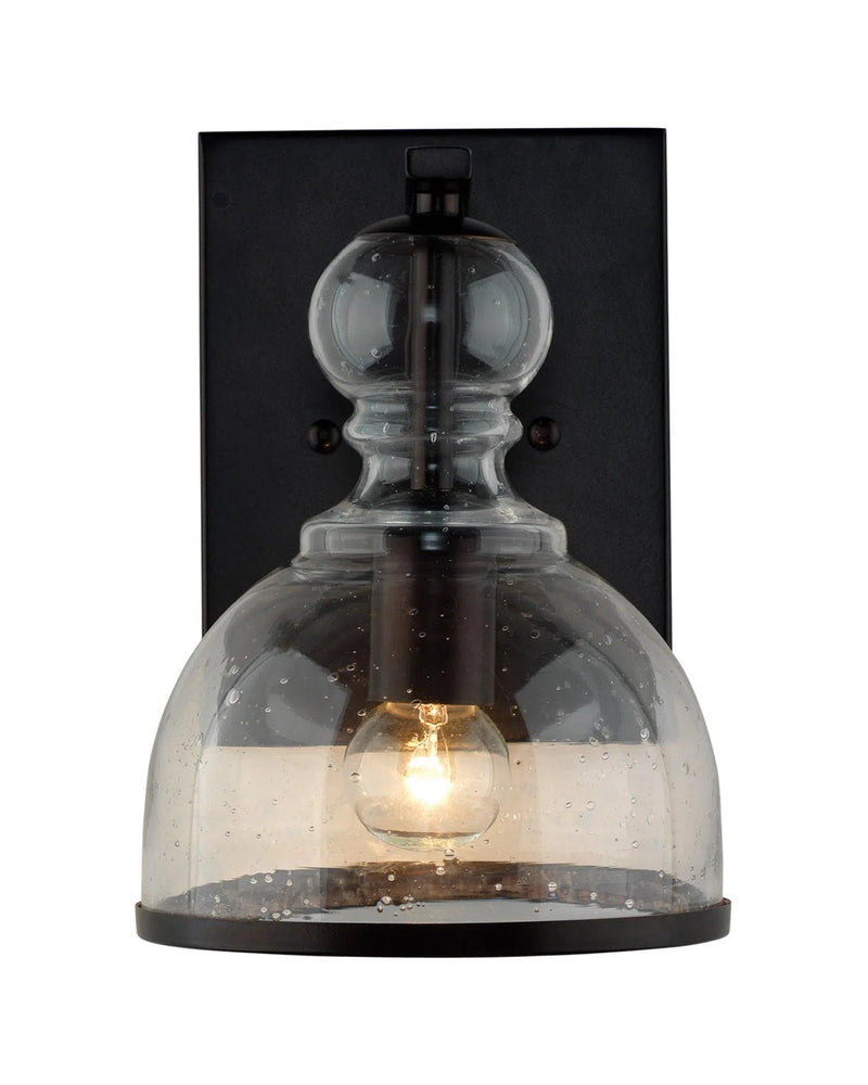 Oil Rubbed Bronze Clear Glass St. Charles Wall Sconce Wall Sconces LOOMLAN By Jamie Young