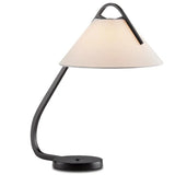Oil Rubbed Bronze Frey Desk Lamp Barry Goralnick Collection Table Lamps LOOMLAN By Currey & Co