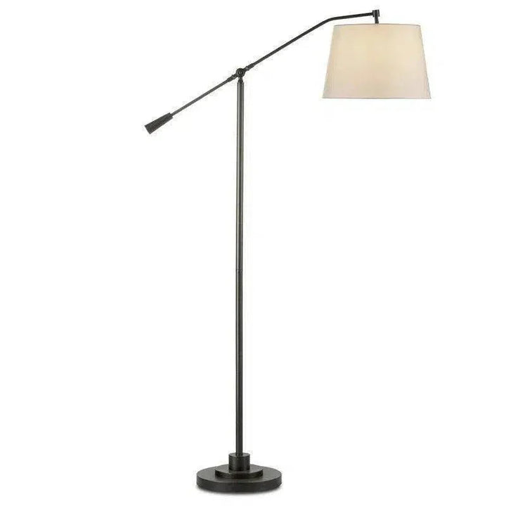 Oil Rubbed Bronze Maxstoke Bronze Floor Lamp-Floor Lamps-Currey & Co-LOOMLAN