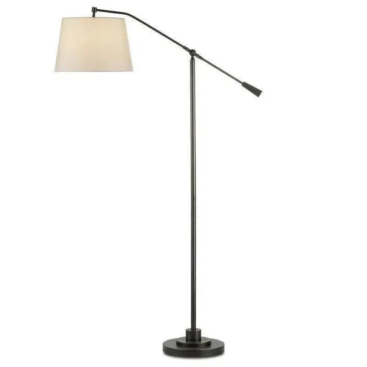 Oil Rubbed Bronze Maxstoke Bronze Floor Lamp-Floor Lamps-Currey & Co-LOOMLAN