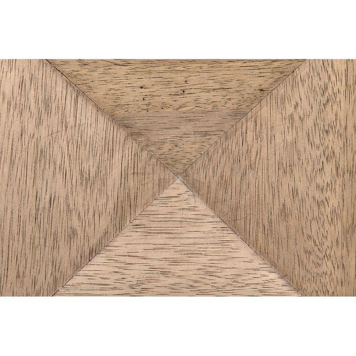 Oliver Steel Base Wooden Console Table - LOOMLAN - Noir - Console Tables