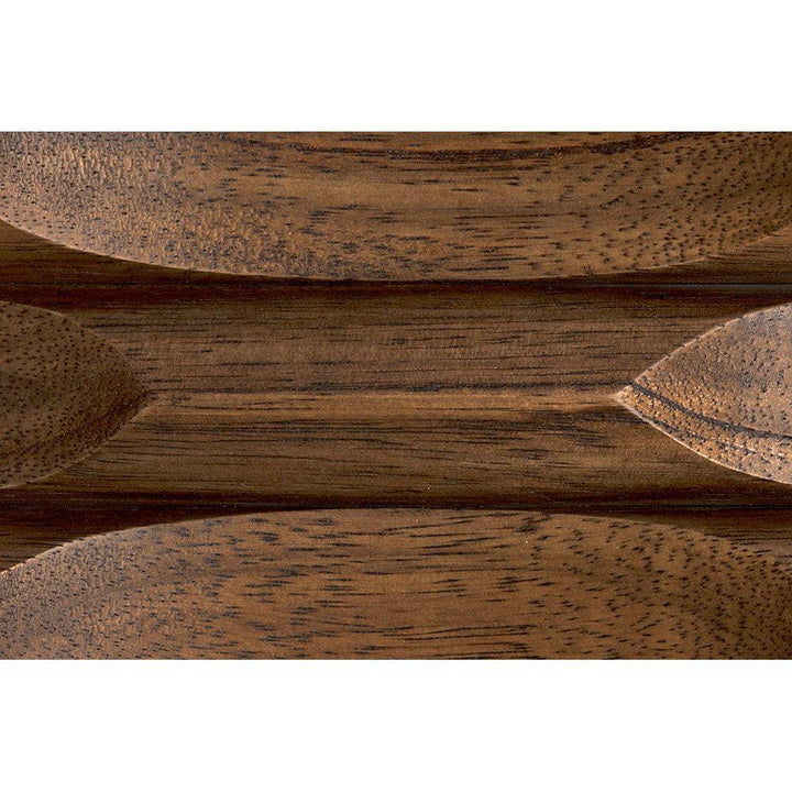 Oliver Steel Base Wooden Console Table - LOOMLAN - Noir - Console Tables