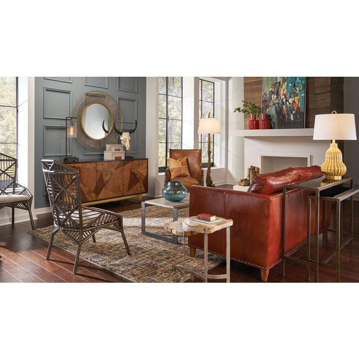 Olmsted Natural Wood Finish Floor Lamp-Floor Lamps-Wildwood-LOOMLAN