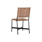 Omari Leather Armless Dining Chair 2PC