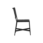 Omari Leather Armless Dining Chair 2PC