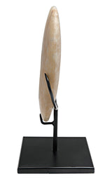 Onyx On Stand Onyx Small Sculpture-Statues & Sculptures-Noir-LOOMLAN