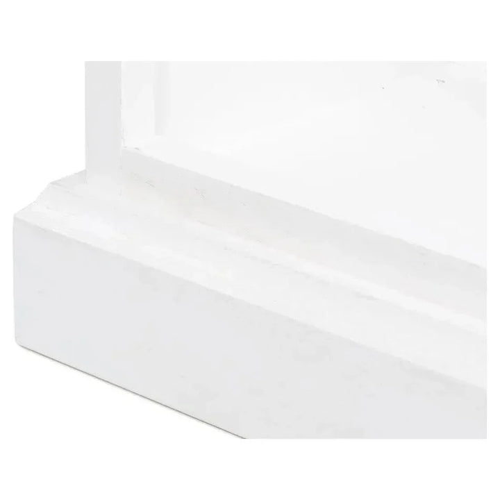 Open Shelf Bookcase Cortina White - LOOMLAN - Sarreid - Bookcases