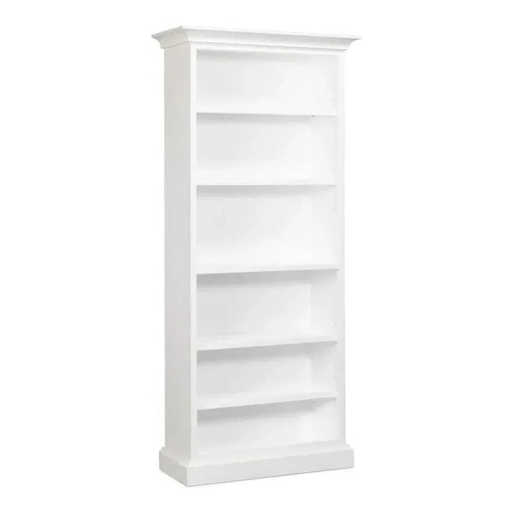 Open Shelf Bookcase Cortina White - LOOMLAN - Sarreid - Bookcases