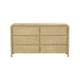 Opera Wooden Modern 6 Drawer Dresser