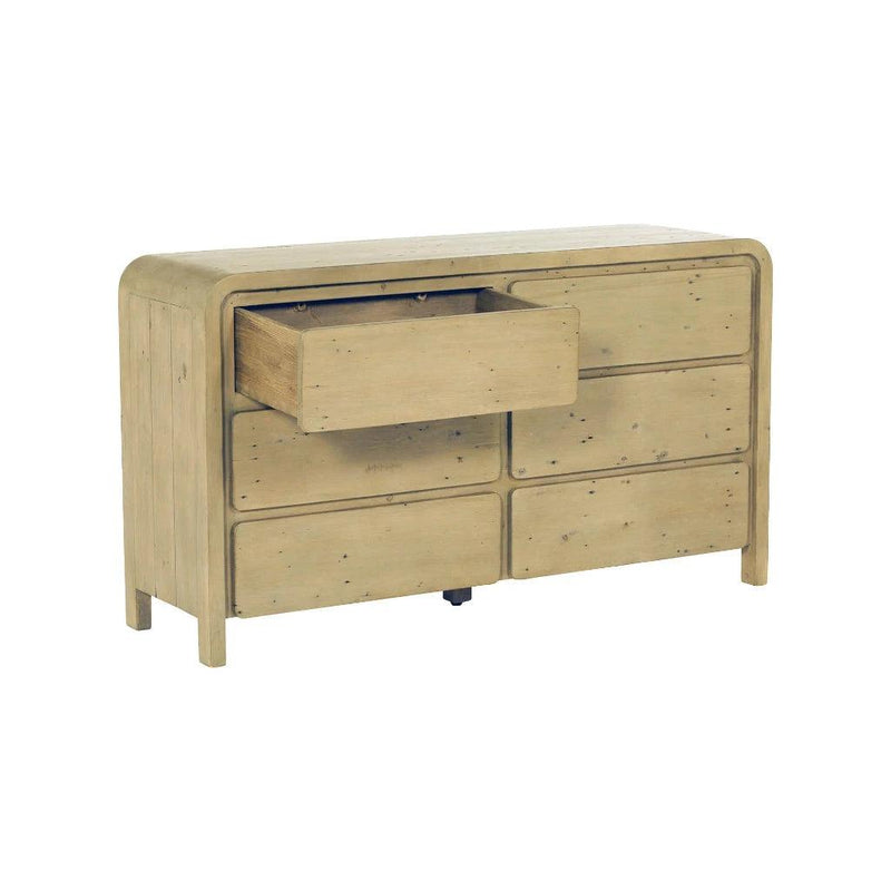 Opera Wooden Modern 6 Drawer Dresser