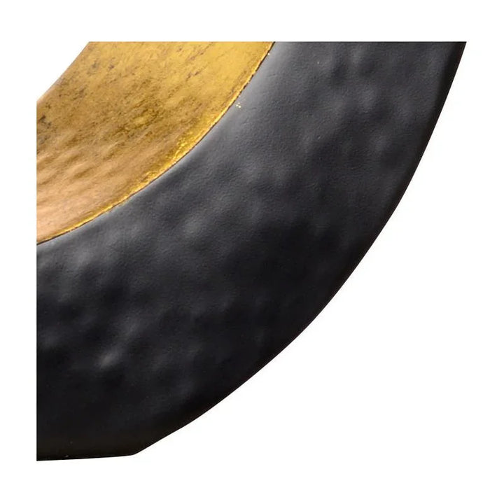 Ophelia Circle Designed Black Table Lamp - LOOMLAN - Wildwood - Table Lamps