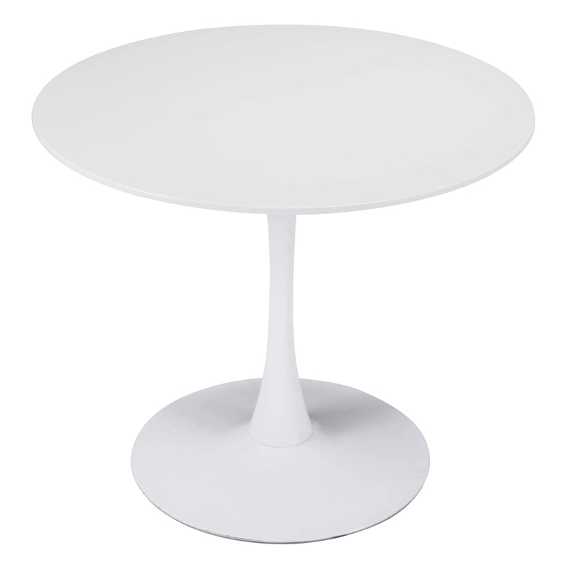 Opus Dining Table White Dining Tables LOOMLAN By Zuo Modern