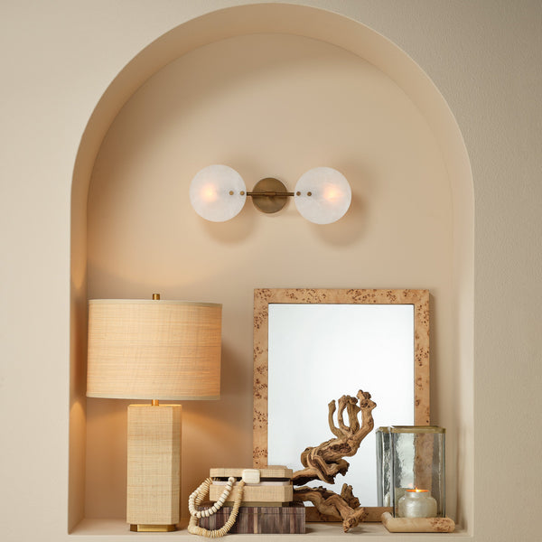 Oracle Sconce - White-Wall Sconces-Jamie Young-LOOMLAN