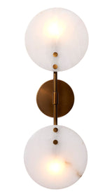 Oracle Sconce - White-Wall Sconces-Jamie Young-LOOMLAN