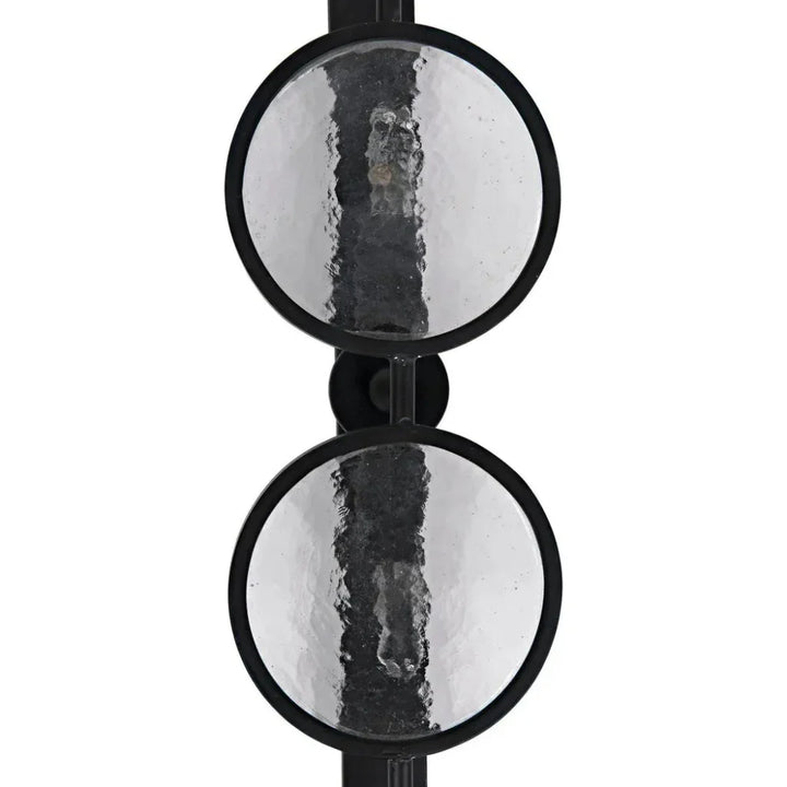 Ordo Black Steel Sconce - LOOMLAN - Noir - Wall Sconces