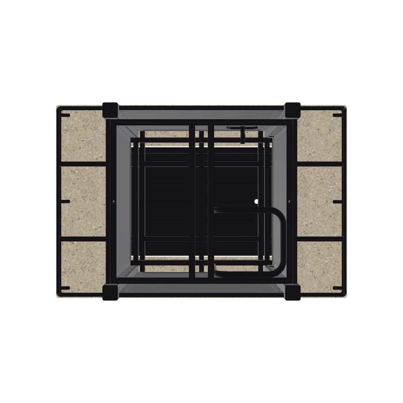 36" x 54" Rectangular Origins Propane or Natural Gas Fire Table