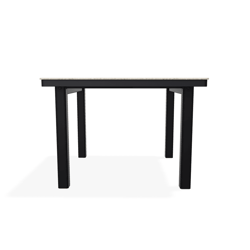 42" Square Origins Table With Umbrella Hole