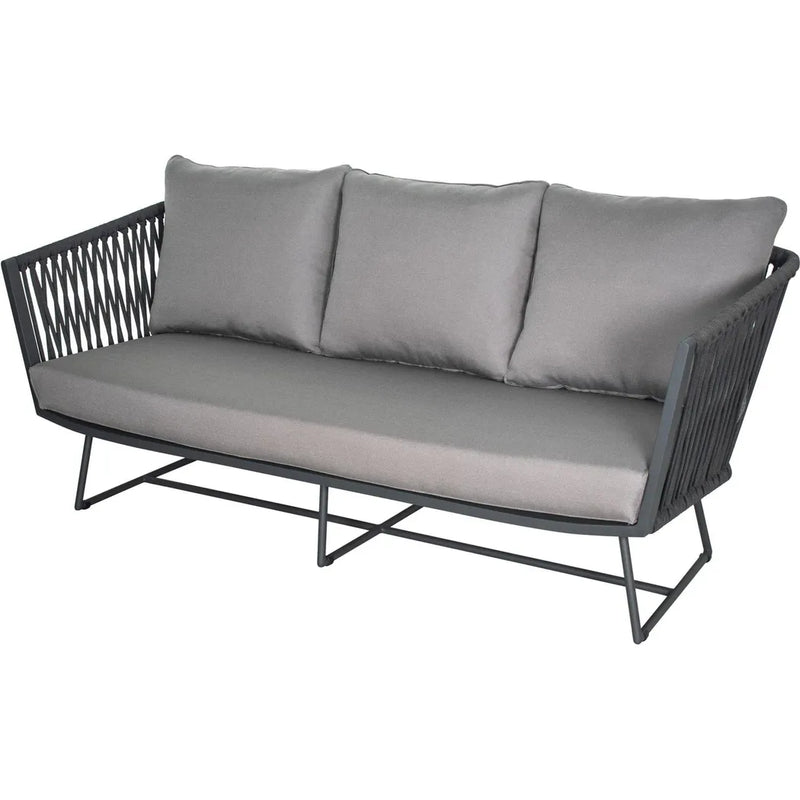 Orion 3 Piece Lounge Group - Dark Pebble Outdoor