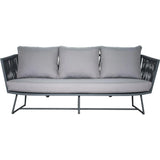 Orion 3 Seat Sofa - Dark Pebble Outdoor